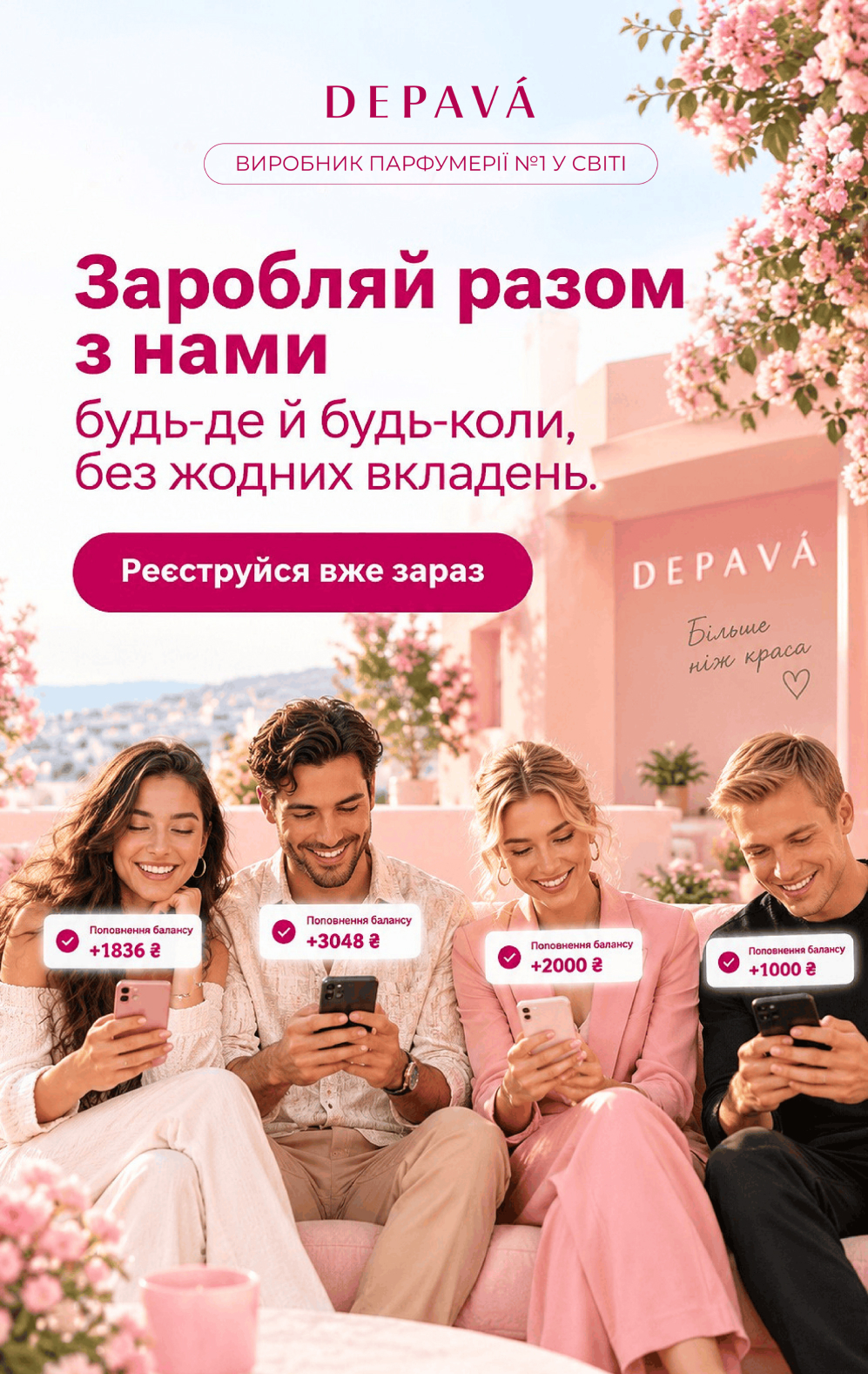 Партнерська програма Depava